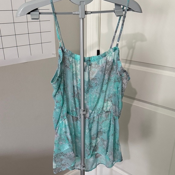 Maurices Teal and Gray Patterned Top - Picture 5 of 9